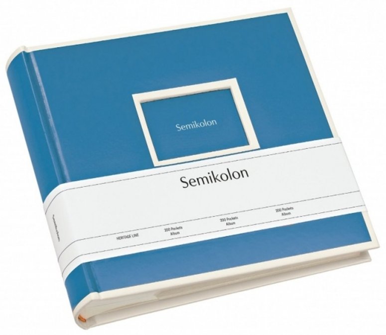 Technical Specs  Semikolon 200 Pockets Album 364065 azzurro