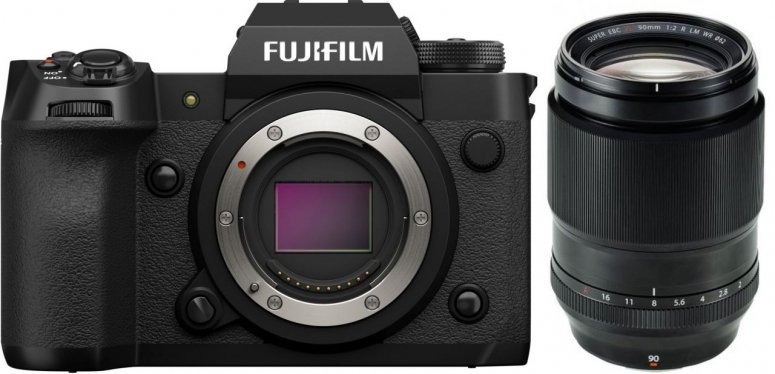 Zubehör  Fujifilm X-H2 Gehäuse + XF 90mm f2 R LM WR