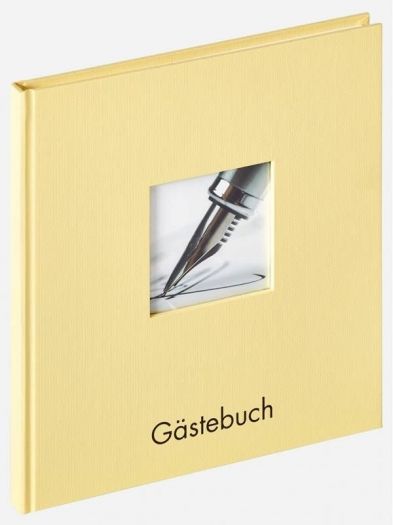 Walther GB-205-H Fun Gästebuch 23x25 cm creme