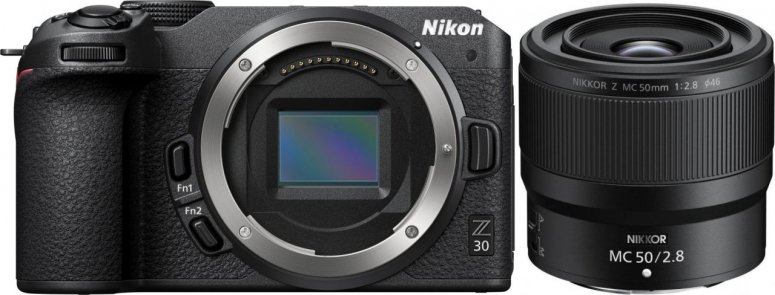 Zubehör  Nikon Z30 + Nikkor Z MC 50mm f2,8