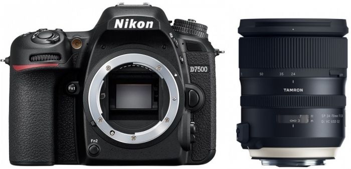 Zubehör  Nikon D7500 + Tamron SP 24-70mm f2,8 Di VC USD G2