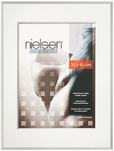 Nielsen Pixel Alurahmen 13x18 weiß 