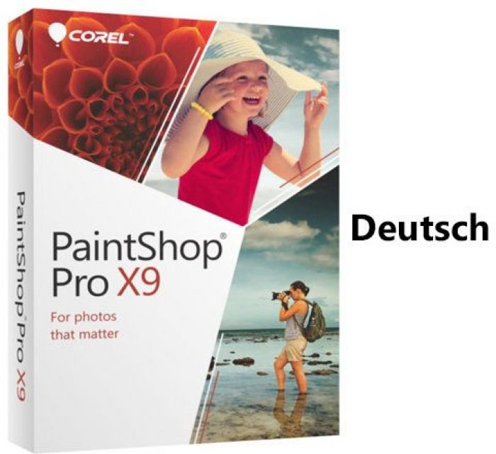 COREL Paintshop Pro X9 german