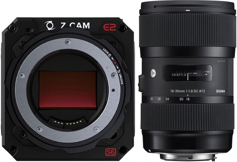 Zubehör  Z-Cam E2-S6 + Sigma 18-35mm f1,8 DC HSM