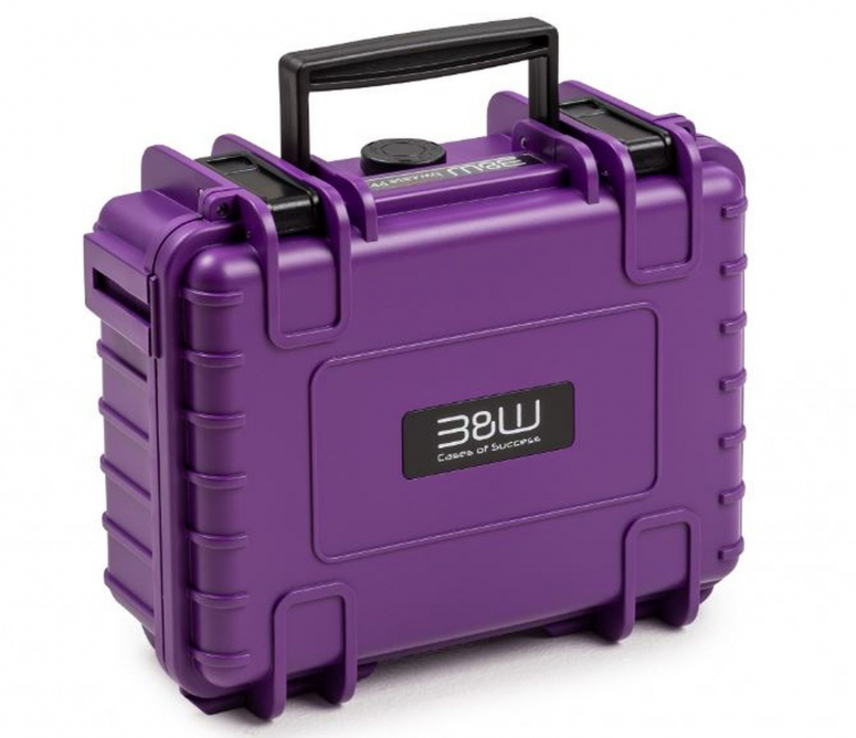 B&W DJI Osmo Pocket 3 Case Type 500 Purple