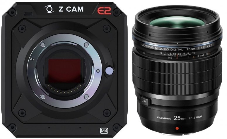 Z-Cam E2-M4 + Olympus M.Zuiko DIGITAL ED 25mm f1,2 PRO