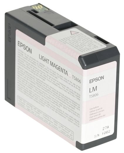 Caractéristiques techniques  Epson Encre Light Magenta T5806