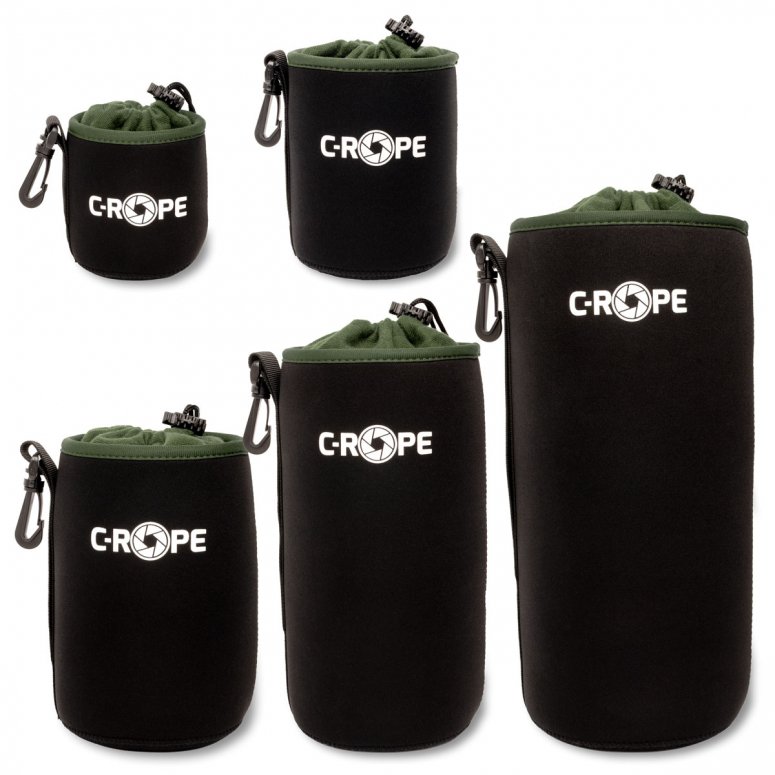 C-Rope neoprene lens bag V2 XS, S, M, L, XL