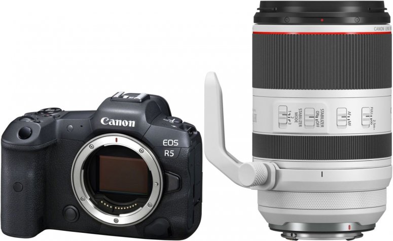 Accessoires  Canon EOS R5 + Canon RF 70-200mm f2,8L IS USM