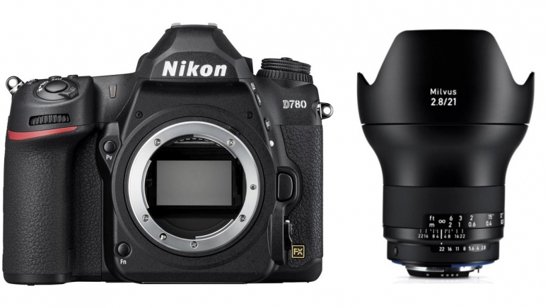 Zubehör  Nikon D780 + ZEISS Milvus 21mm f2,8