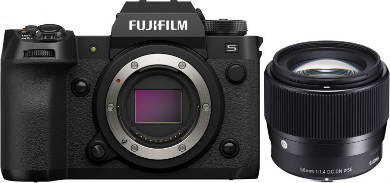 Zubehör  Fujifilm X-H2 S + Sigma 56mm f1,4 DC DN (C)