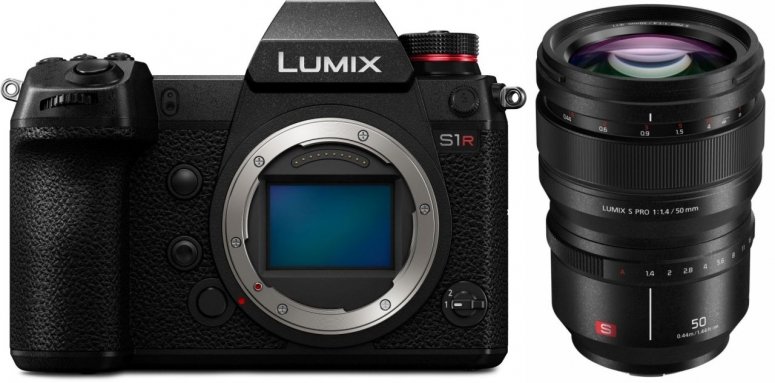 Zubehör  Panasonic Lumix S1R + S Pro 50mm f1,4