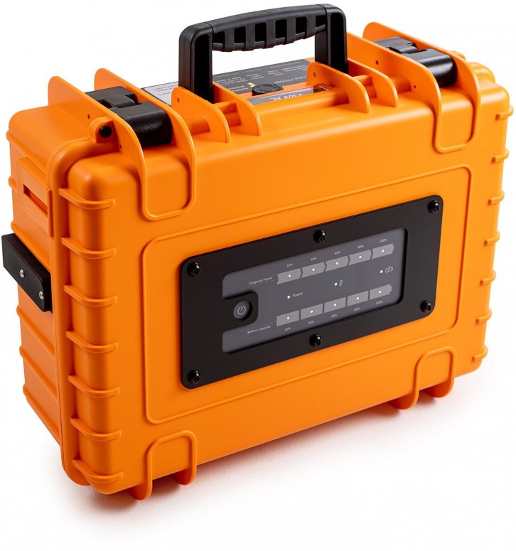 B&W energy.case PRO500 500W Type 5000 orange
