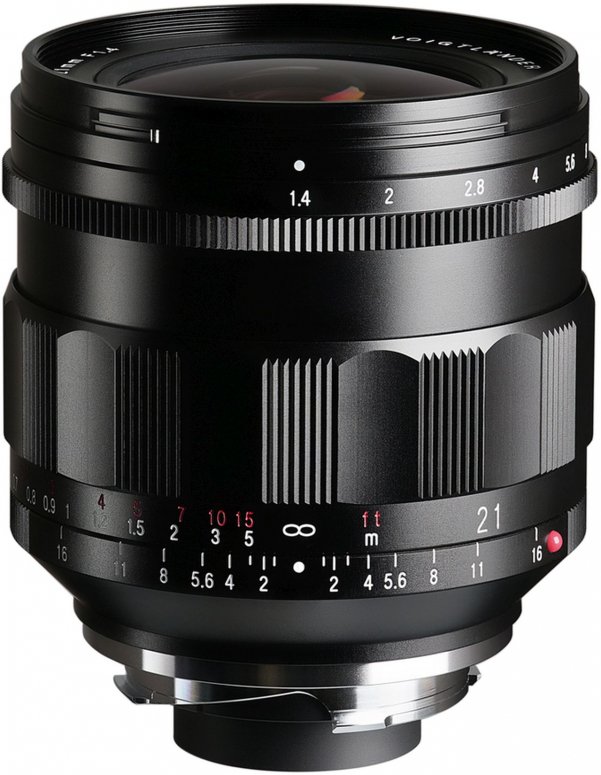 Technische Daten  Voigtländer Nokton 21mm f1,4 asphärisch VM für Leica M