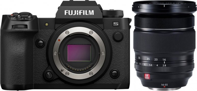 Zubehör  Fujifilm X-H2S + XF 16-55mm 1:2,8 R LM WR
