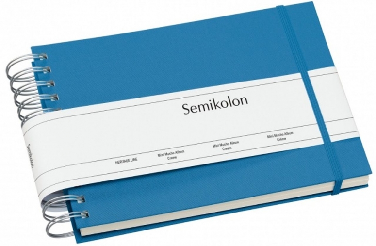 Semikolon Mini Mucho 364013 Album cream azzurro