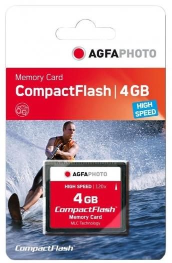 AgfaPhoto Compact Flash 4GB High Speed 120x MLC