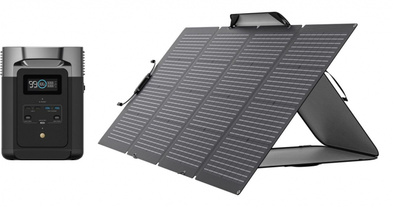 EcoFlow DELTA 2 + 220W Solarpanel