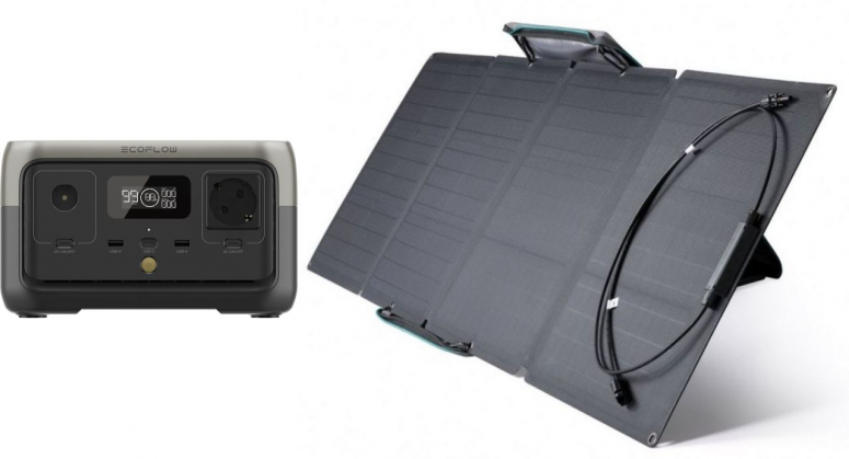Accessoires  Ecoflow River 2 + 110W panneau solaire