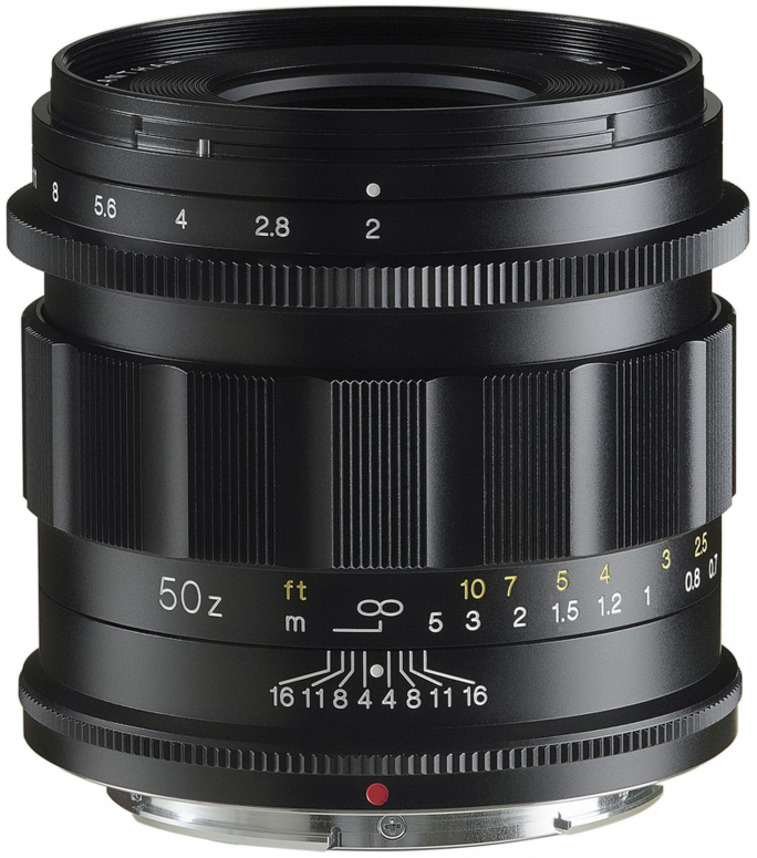 Voigtländer APO-Lanthar 50mm f2 II Nikon Monture Z asphérique noire