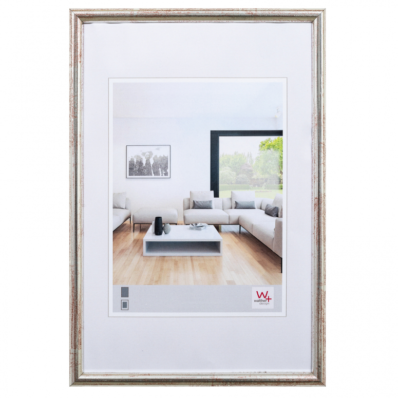 Accessories  Walther Wooden frame Bolzano 13x18cm, silver