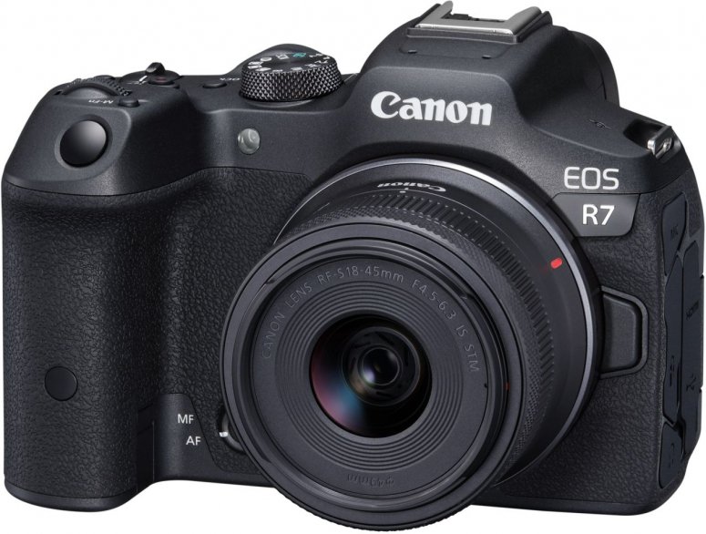 Caractéristiques techniques  Canon EOS R7 + RF-S 18-45mm f4,5-6,3 IS STM