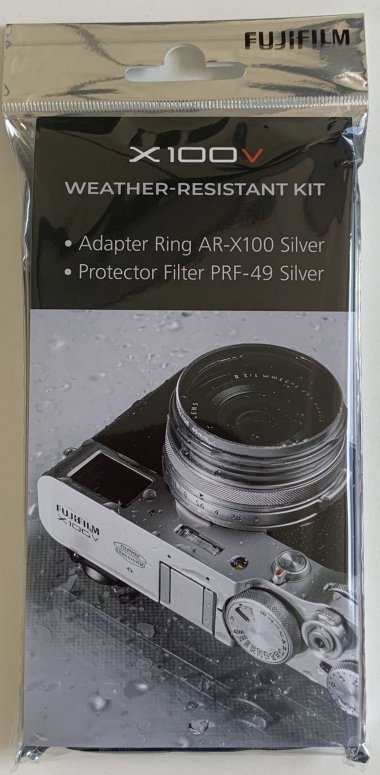 Fujifilm Kit résistant aux intempéries X100V Argent