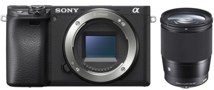 Sony Alpha ILCE-6400 + Sigma 16 mm f1,4 DC DN [C]