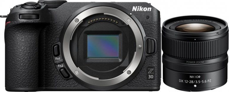 Caractéristiques techniques  Nikon Z30 + Z DX 12-28mm f3,5-5,6 PZ VR