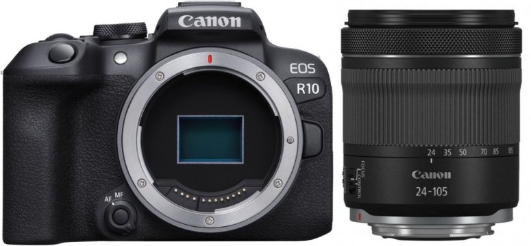 Zubehör  Canon EOS R10 + RF 24-105mm f4-7,1 IS STM
