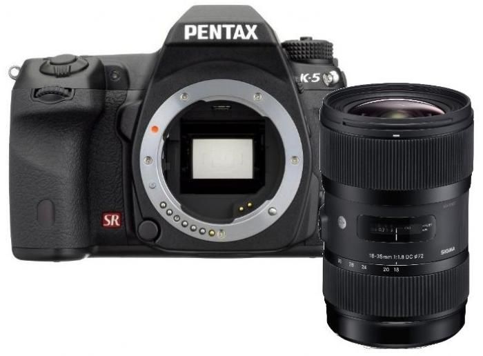 Accessories  Pentax K-5 + Sigma 18-35mm /1.8 DC HSM