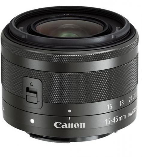 Canon EF-M 15-45mm 1:3,5-6,3 IS STM graphit-grau
