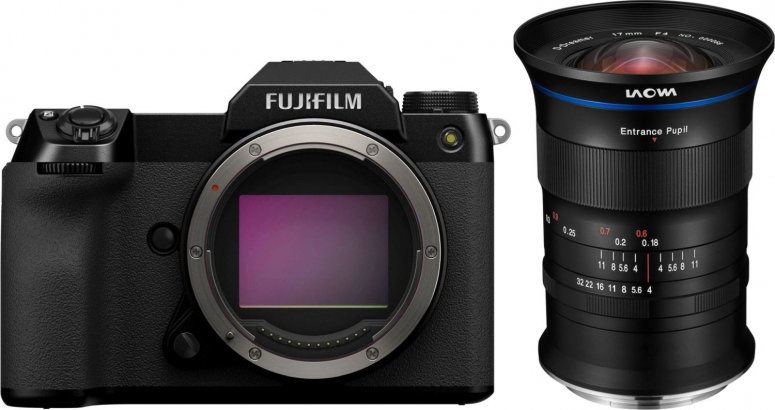 Accessories  Fujifilm GFX 50S II + LAOWA 17mm f4 Zero-D