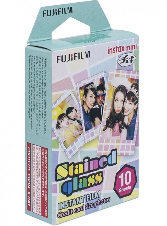 Caractéristiques techniques  Fujifilm Instax Film Mini verre dépoli
