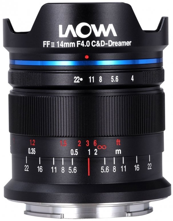 Zubehör  LAOWA 14mm f/4 FF RL Zero-D für Sony E Vollformat
