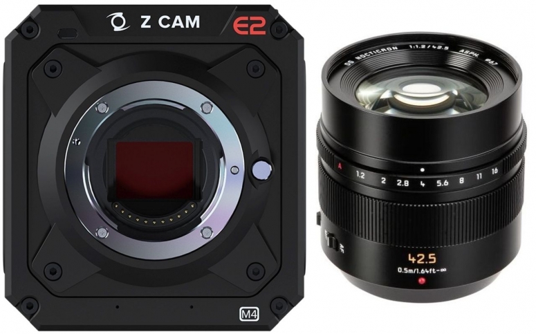 Z-Cam E2-M4 + Panasonic Leica DG Nocticron 42,5mm f1,2 OIS