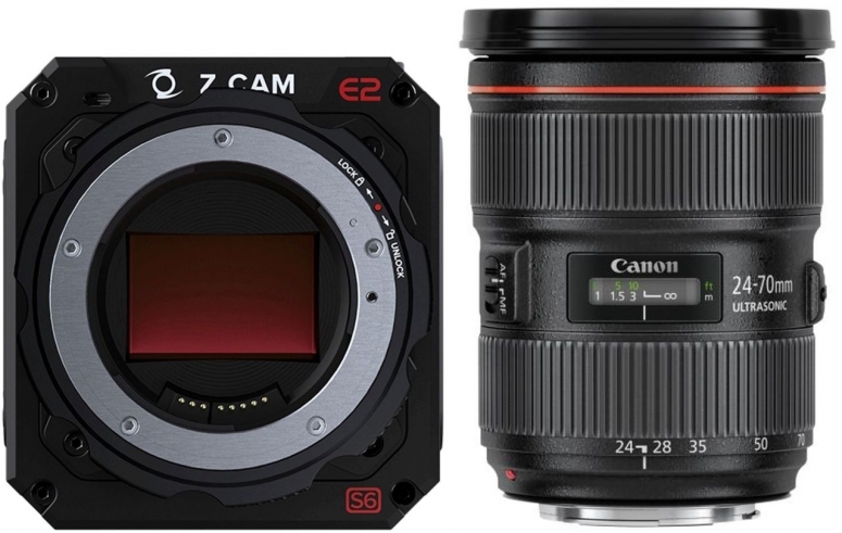 Z-Cam E2-S6 + Canon EF 24-70mm f2,8 L II USM