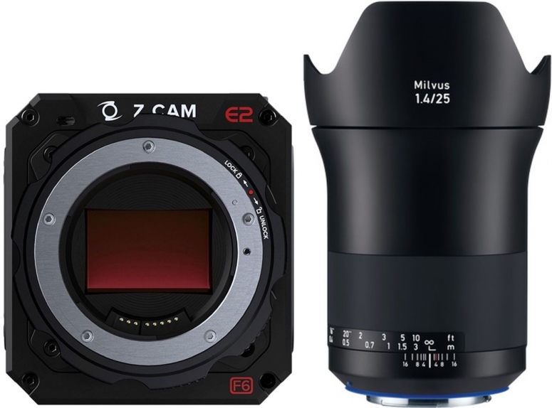 Technische Daten  Z-Cam E2-F6 + ZEISS Milvus 25mm f1,4 Canon EF