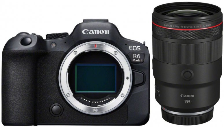 Caractéristiques techniques  Canon EOS R6 II + RF 135mm f1,8 L IS USM
