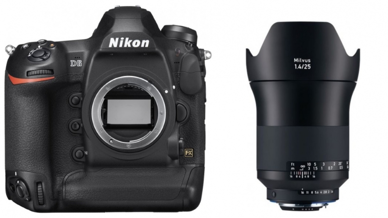 Technische Daten  Nikon D6 + ZEISS Milvus 25mm f1,4