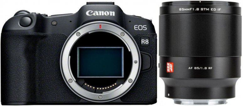 Zubehör  Canon EOS R8 + Viltrox RF 85mm f1,8 AF