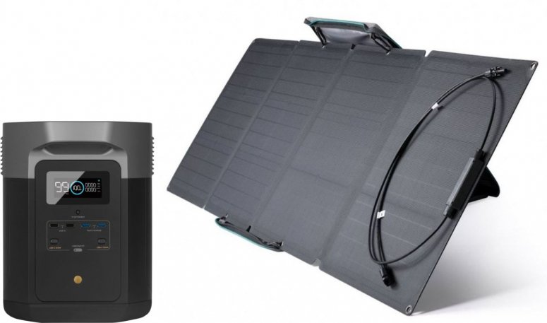 EcoFlow DELTA Max 2000 + 110W solar panel