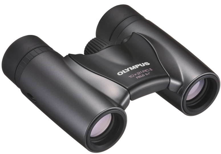 Olympus Fernglas 10x21 RC II Dunkelsilber