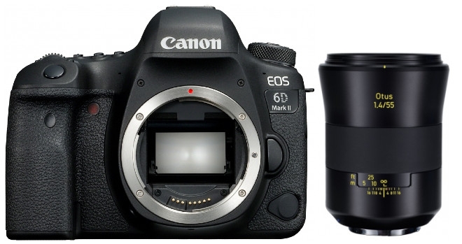 Technische Daten  Canon EOS 6D Mark II + ZEISS Otus 55mm f1,4
