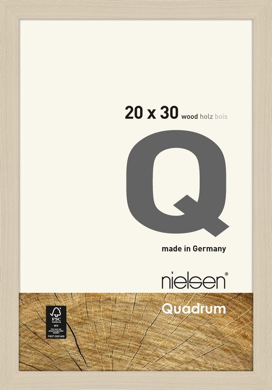 Accessoires  Nielsen cadre en bois 6535004 Quadrum 20x30cm érable