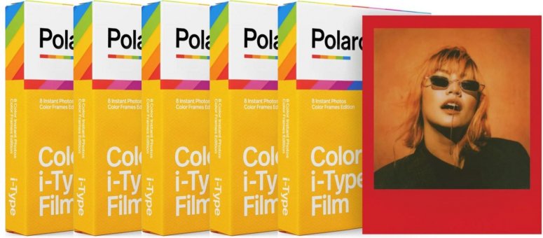 Polaroid i-Type Color Film Color Frames 5er Pack