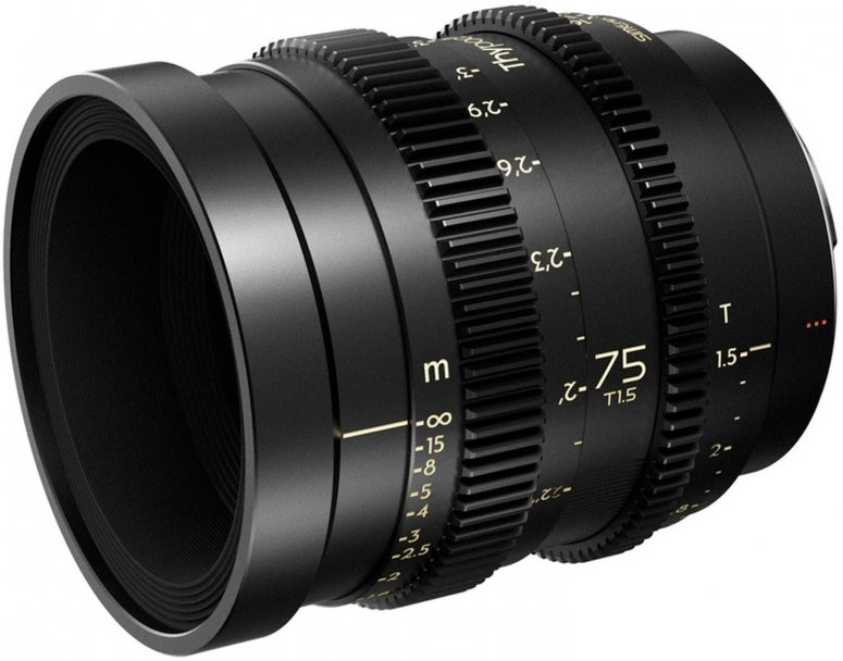 Technische Daten  Thypoch Simera-C 75mm T1,5 FF Prime Sony E-Mount