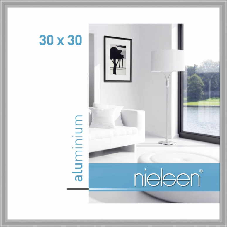 Nielsen 33303 Aluminium Classic 30x30cm silber