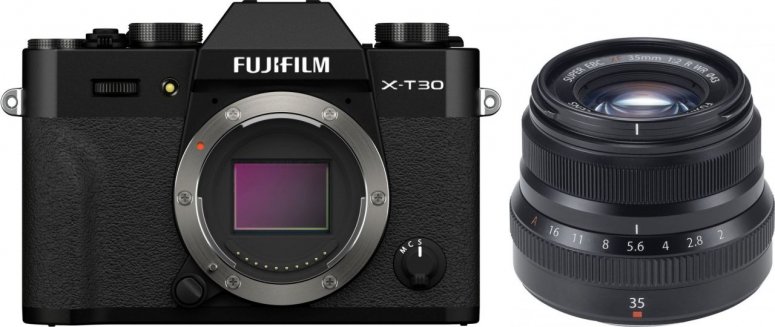Fujifilm X-T30 II + XF 35mm f2 R WR schwarz