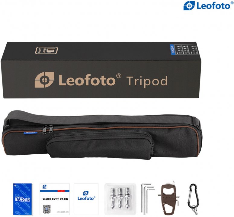Leofoto LS-325C Carbon Tripod + LH-40 Ball Head